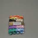 ROYHOO 20PCS 1.57inch Cute Flower Claw Clips, Small Jaw Clips for Women Girls Thin/Medium/Thick Hair, 10 Colors Nonslip Strong Hold Clamps Catch Barrettes Hair Accessories