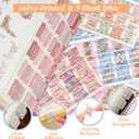 Aesthetic Study Supplies,Bible Journaling Kit with Soft Grip Pen and Floral Washi Tape, Bible Highlighters,Tabs,Beginner Christian Gifts