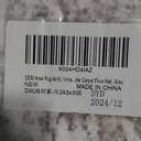 DEXI Area Rugs for Living Room, Washable Low Pile Vintage Traditional Rug for Bedroom, Non Slip Indoor Carpet for Dining Office Nursery, 8x10, Washable Carpet Floor Mat, Grey 