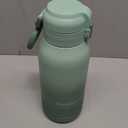 Momcozy Portable Milk Warmer for Travel  Dual Heating Modes for Breast Milk & Water, Portable Bottle Warmer with Fast Heating & Long Battery Life, 17 Ounces Large Capacity to Meet Your All-Day Needs (Green)