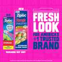 2 x Ziploc Gallon Food Storage Slider Bags, Durable, 18 Count (Packaging May Vary)