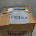 VEVOR Motorcycle Helmet, 3/4 Open Face, Adult Motocross Dirt Bike Helmet with Clear Visor, Comfortable Motorbike Racing Street with Detachable Liner for Men & Women, DOT Approved (Medium)