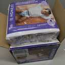 The Honest Company Clean Conscious Overnight Diapers for Sensitive Skin Hypoallergenic Fragrance-Free Baby Cozy Cloud and Star Signs Design Club Box Size 4 (2237 lbs) 48 Count