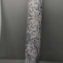 Blue Floral Bird Wrapping Paper Roll - Jumbo Roll - 30in x 32.8Ft Blue White Flowers Bird Pattern Gift Wrap Paper for Wedding, Birthday, Baby Shower, Mother's Day and Bouquet Flower