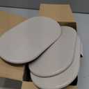 Reusable Large Furniture Movers Sliders for Carpet and Hardwood Floors-8 Pack 9-1/2" Oval Moving Pads Protector for Heavy Duty Sofa Bed Table Desk,Quickly and Easily Move Any Item, Beige