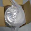 Eaasty 20 Sets Valentine's Day Plastic Cups with Lid and Straws, 12 oz Clear Disposable Valentines Monster Cups Party Supplies with Stickers for Iced Coffee Juice Beverage Drinking