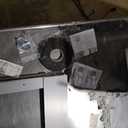 Ideal Pet Products Aluminum Pet Patio Door, Adjustable Height 77-5/8" to 80-3/8", 7" x 11-1/4" Flap Size, Mill/Silver