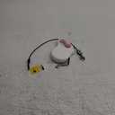 Fida Retractable Dog Leash X-Small Breed, 10 ft Durable Pet Walking Leash for Extra Small Dogs/Cats/Small Animals up to 18 lbs, 360° Tangle Free, White