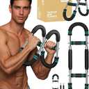 Twister Arm Trainer, Adjustable Power U Shaped Arm Trainer Bar for Men, 60-100lb Chest Exerciser for Women, Snaker Portable Spring Resistance for Home Workout Machine Equipment