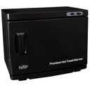 ForPro Professional Collection Premium Hot Towel Warmer, 23L Extra Large Capacity, Two Stainless Steel Racks, Black