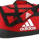 adidas Unisex Defender 4.0 Gym Duffel Bag for Men and Women, Team Power Red, Medium (66L)