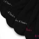 Calvin Klein Womens Quarter Socks - 12 Pack Soft Cushioned Athletic Performance Quarter Length Ankle Socks for Women (Black)