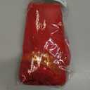 2 Pcs Royal Blue Gold Sequin Lace Fabric Embroidered Gown Appliques Noble Sexy Collar Sew Patches for DIY Wedding Dress Dcor (red)