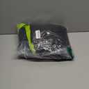 reperkid Large Stroller Bag for Airplane Travel, Black & Green, 47" H x 24" W x 15" D, Fits Most Large, Single, Double, Jogging Strollers  Premium Waterproof Cover, Adjustable Shoulder Straps