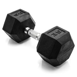 CAP Barbell Coated Hex Dumbbell Weight - Single | 10-120 lbs | Multiple Options
