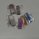 Trandraft 8 Pcs Leather Magnetic Bookmarks for Women Men Magnetic Bookmark Clip Handmade Textured Leather Bookmarks Reader Gift for Christmas Book Lovers Students Teachers Gifts(Classic Color)