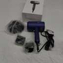 Slopehill Professional Ionic Hair Dryer, Powerful 1800W Fast Drying Low Noise Blow Dryer with 2 Concentrator Nozzle 1 Diffuser Attachments for Home Salon Travel (Prussian Blue)