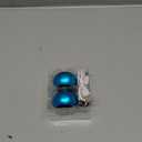 2Pack Portable Mini Speakers, Bluetooth Tiny Speaker,Rechargeable Wireless Micro Speaker for Phone/PC/Tablet, Built-in Microphone, Cute Mini Speakers with Strap to Carry, Blue