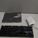 CHONCHOW 87 Keys TKL Gaming Keyboard and Mouse Combo, Wired LED Rainbow Backlit Keyboard 800-3200 DPI RGB Mouse, Gaming for PS4 Xbox PC Laptop Mac