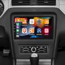 EKAT 2+64G for Ford Mustang Radio 2010 2011 2012 2013 2014, 10 inch Touch Screen Android Mustang Car Stereo, Carplay/Android Auto/EQ Audio/SWC/Bluetooth