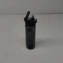 Manna™ Push™ Lightweight Plastic Water Bottle - Black, 20 oz