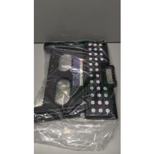 Folding Step Stool,15-Inch Extra Wide 9 Inch Height Heavy Duty Stepping Stool Safer and More Comfortable Non Slip Foldable Step Stool for Kids and Adults Black