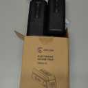 OWLTRA OW-2 Indoor Electric Mouse Trap 2 PCS, Instant Kill Rodent Zapper with Pet Safe Trigger, Black