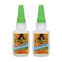 Gorilla Super Glue Gel, Clear Glue, 20 Gram (Pack of 2) - All Purpose and Fast Setting for Projects and Repairs