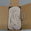 MIULEE Decorative Linen Euro Sham Pillow Covers 24x24 Natural Beige Boho Farmhouse Neutral Christmas Couch Throw Pillows for Bed Pack of 2 Accent Modern Pillowcase Sofa Livingroom Home Decor