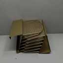 Delifox Inclined Desk File Organizer, Vertical File Folder Holder Stand Metal Rack File Sorter for Office Classroom Desktop Organization