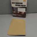 Cahomo Self-Adhesive Leather Repair Patches Tape for Couches - 8x11 inch, Vinyl & Leather Repair Kit for Furniture, Car Seats, Handbags, Jackets - Beige