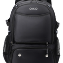 Middle High School Backpack for Teenagers Boys Gift Large Bookbag College Student Simple Black Blue Backpack for School