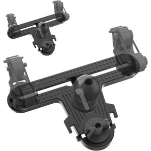 3004 2 Pack Multi-Functional Kayak Track Space-Saving Tool-Free Installation Kayak Rail Track