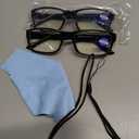 Gaoye +2, 2-Pack of Reading Glasses - Blue-Light Filter, UV Protection - Readers with R