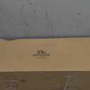 Bay Window Curtain Rods, HOTOZON 7/8 Inch Heavy Duty Curtain Rods for Bay Windows 32-86 Inch(Center Rod), 32-58 Inch Side Rods for Windows, Decorative Drapery Rod with End Cap Finials, Antique Silver