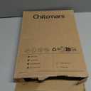 Table Runners 72 Inches Long, Dual-Sided Faux Leather Farmhouse Table Runner Waterproof Heatproof Non-Slip for Living Room Party Home Decor Holiday Decorations(Gray Black, 12 x 72 Inch)