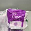 Poise Incontinence & Postpartum Pads for Bladder Leaks, 5 Drop Maximum Absorbency, Long Length, 84 Count