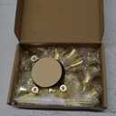 Candlestick Holders, 6PCS Gold Metal Taper Candle Holder Vintage Candlestick Holder Decorative for Home Decor Table Centerpiece Wedding Housewarming Gift