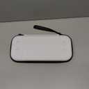 Slim Carrying Case for Nintendo Switch/OLED Model, Protective Switch Sleeve with 10 Game Cartridges, Hard Portable Travel Carry Case, with Original Patent and Military Grade Protection, White