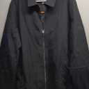 TACVASEN Men's Bomber Jacket Lightweight Casual Spring Fall Windbreaker Zip Up Coat with Pocket, Black, XL