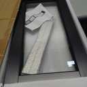 Dog Door for Sliding Glass Door with Magnetic Plastic Flat, Sliding Door Pet Doggie Door Insert with Lock, Adjustable Height No-Cut Required Doggy Door Access for Renters, Apartments, Patio (Black, S)