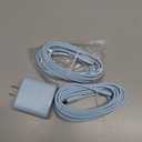 USB C Fast Charger for iPhone 17/ Air/16/15 Pro Max,2Pack 10FT Type C Charger Block & Cable, PD 3.0 Super Fast Charging for iPad Pro MacBook Air/Pro M1/M2, AirPods-Blue