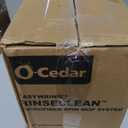 O-Cedar RinseClean Spin Mop & Bucket System | Clean with Clean Water | Removes 99% of Bacteria