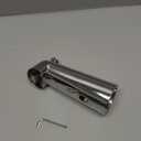 EZ-Flo 7 Inch Slide-On Zinc Bath Tub Diverter Spout with Set Screw and Hex Wrench, Chrome, 15069