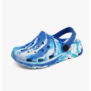 Cubufly Toddler Kids Clogs Garden Shoes for Boys Girls Marbled Tie Dye Water Shoes Slip on Sandals, size 10