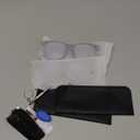 livho High Tech Blue Light Glasses - Advanced 99% Blue Light Blocking Computer Glasses - Anti Eyestrain & UV Glare Protection (*B1 Light Black+clear)