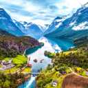 Jigsaw Puzzles for Adults 1000 Piece Puzzle for Adults 1000 Pieces Puzzle 1000 Pieces- Geiranger Fjord Norway
