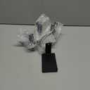 4 Pcs Black Garland Hangers for Mantle, 2 in 1 Mantle Weighted Christmas Stocking Hanging Hooks Stocking Holder with Double Sided Tape -Each Mantle Holder Has Two Hooks for Dual Purpose (Black-4 Pcs)