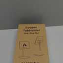 COOPER TabHolder, 7-10" Height Adjustable Tablet Stand, Premium iPad Stand for Desk, 270 Tilt iPad Holder for Desk, Tablet Holder, 15.6-17" Portable Monitor Support (Black)