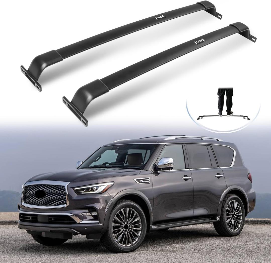 220LBS Roof Rack Cross Bars fit for Infiniti QX56 QX80 2010-2024